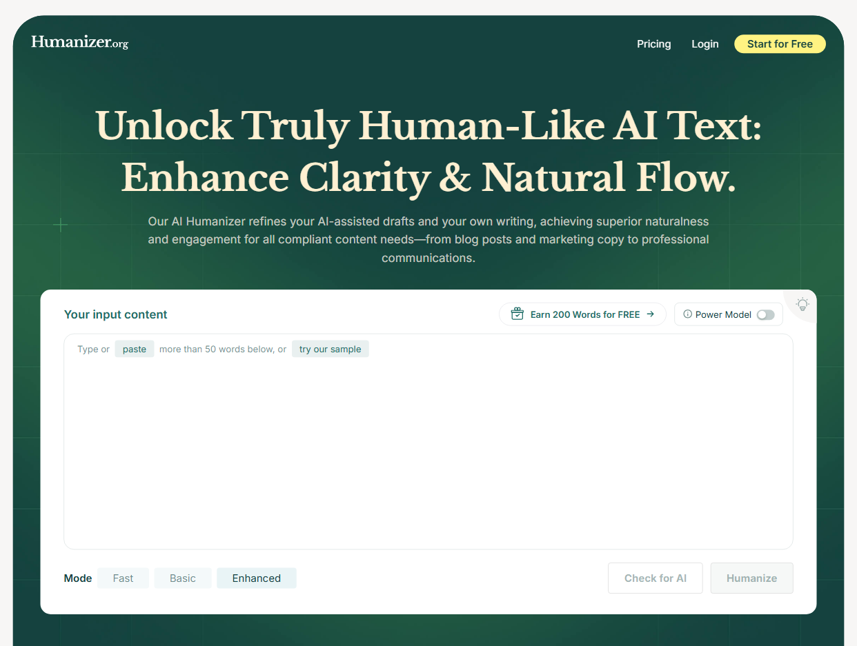 humanizer org