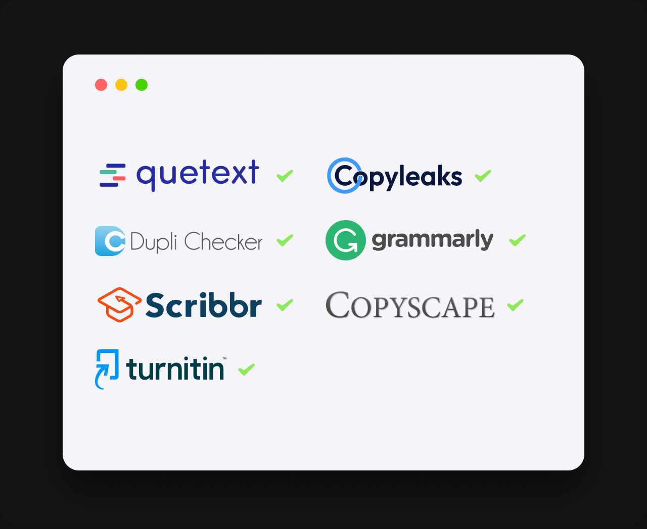 Plagiarism-Free Content